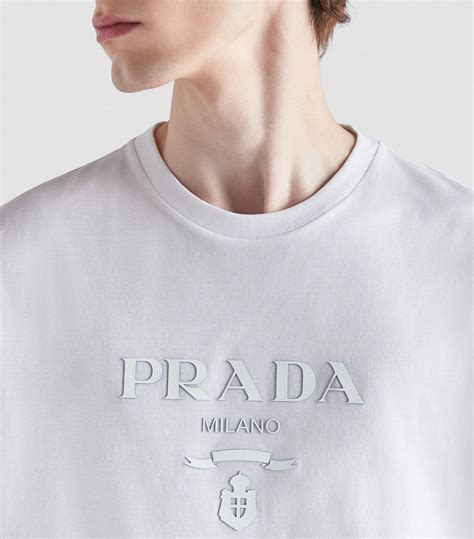 mens prada t shirt|harrods men's prada t shirts.